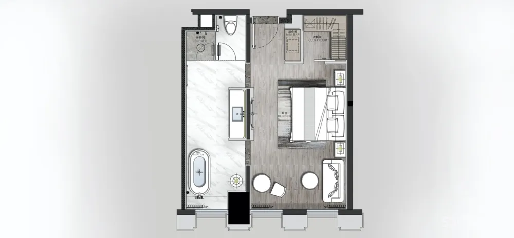 “不下堂筵,坐穷泉壑”——从瑞盛国际俱乐部酒店的空间设计谈起
