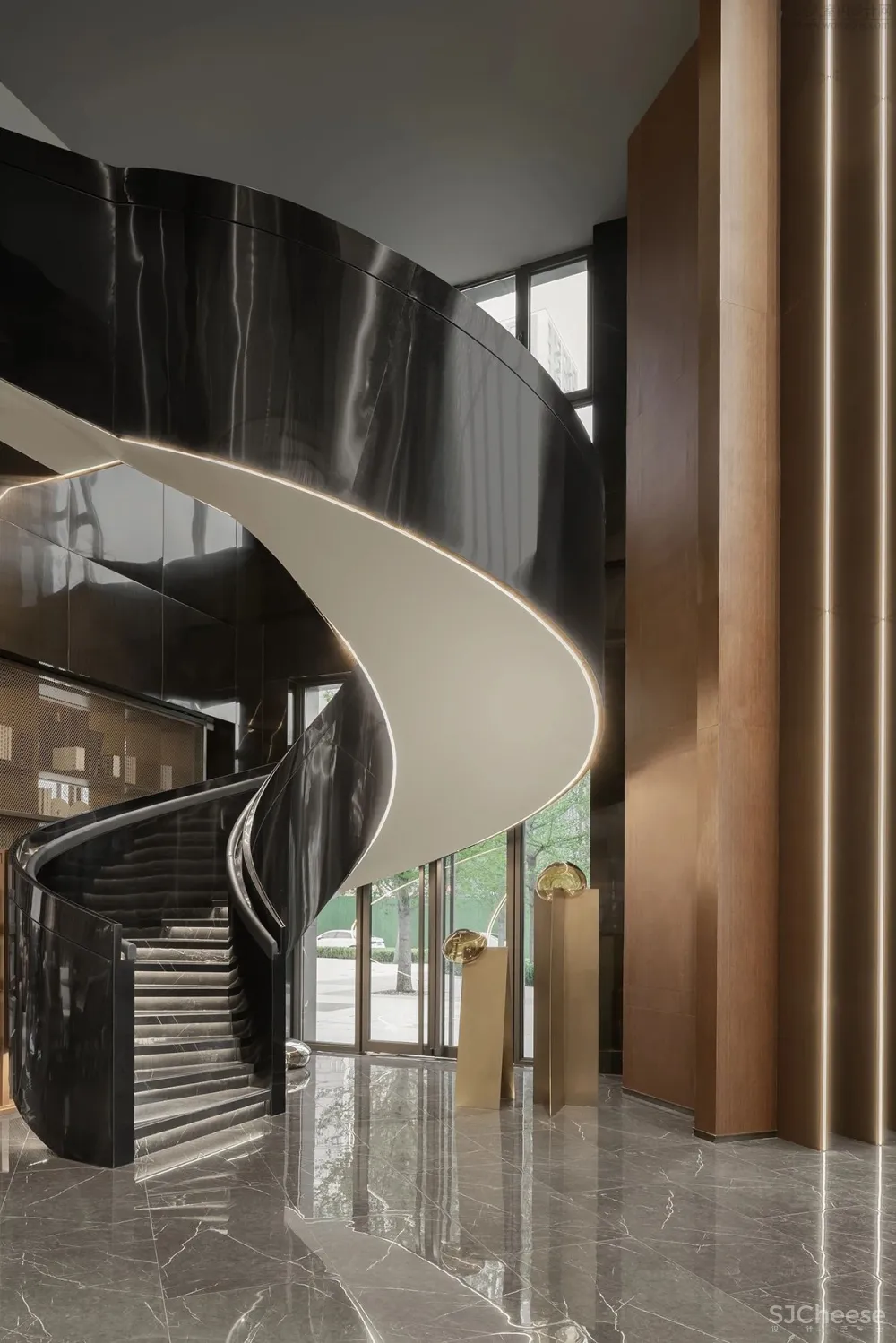 尚石设计丨大连旭辉公元售楼处