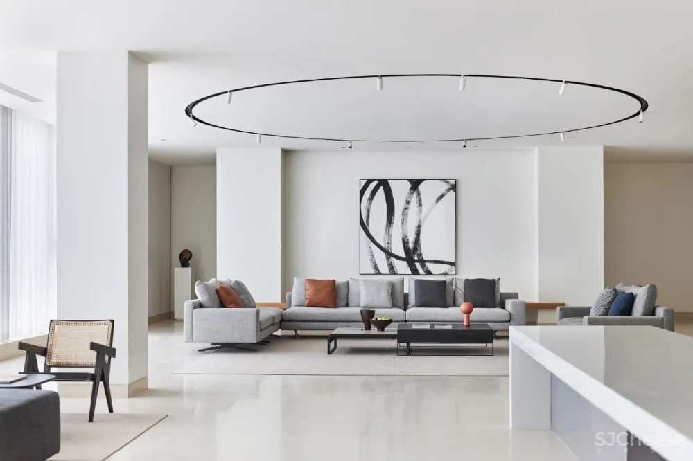 拾一设计:360°环绕式空间,营造简约的未来质感