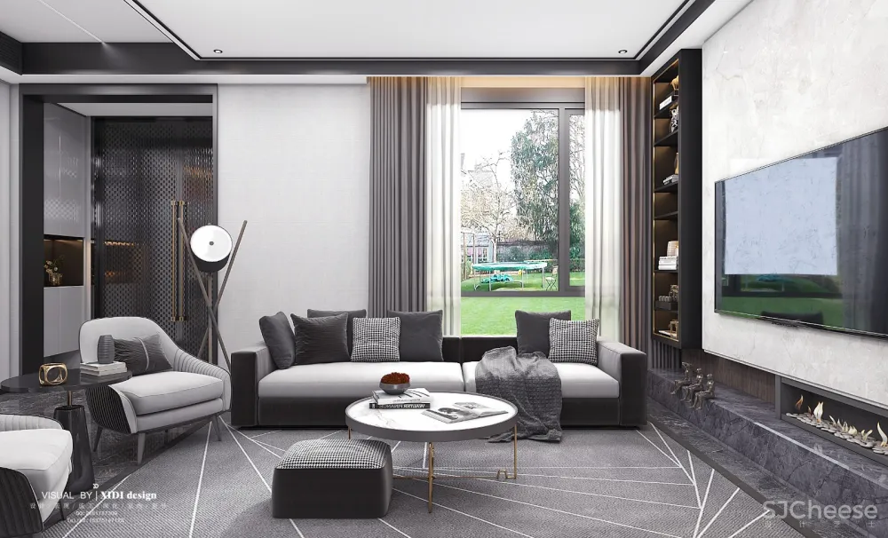 现代复式小别墅