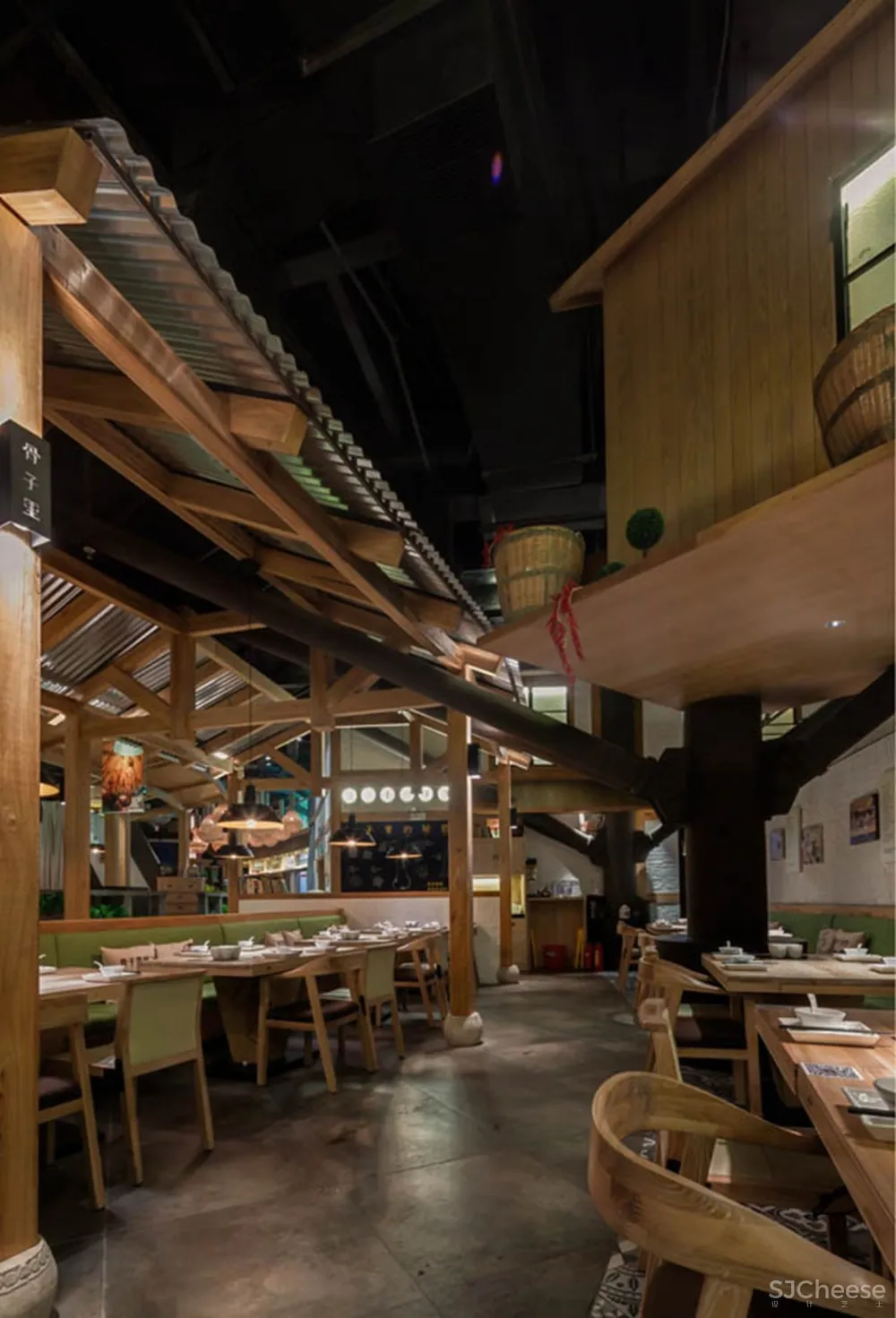 “拾味馆”餐厅设计，重拾骨子里的味道