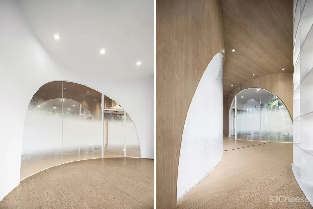 通透感 流动性，打造纯净儿童空间 反几建筑