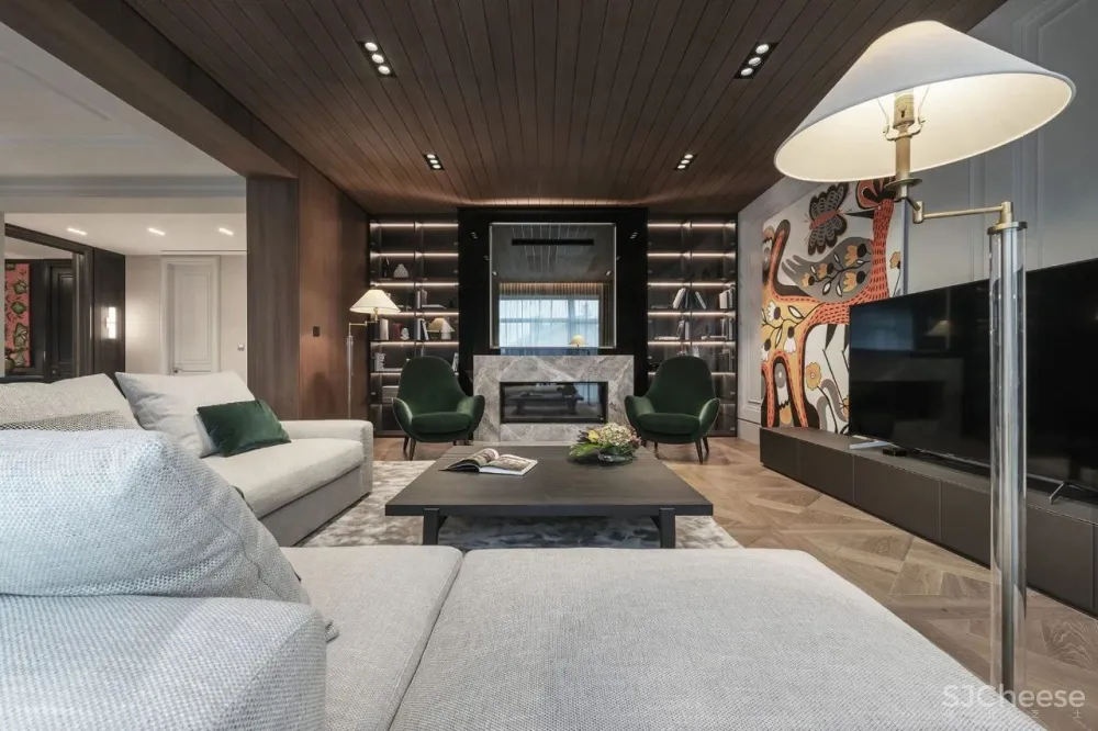 490m²顶级复式,满满的豪宅感!