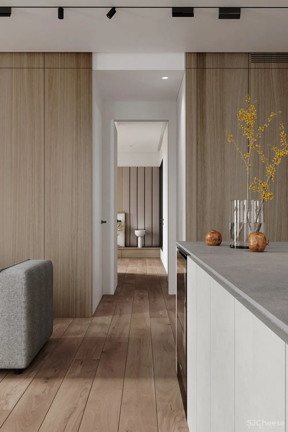 有设计的简约风,每一个区域都充满格调!