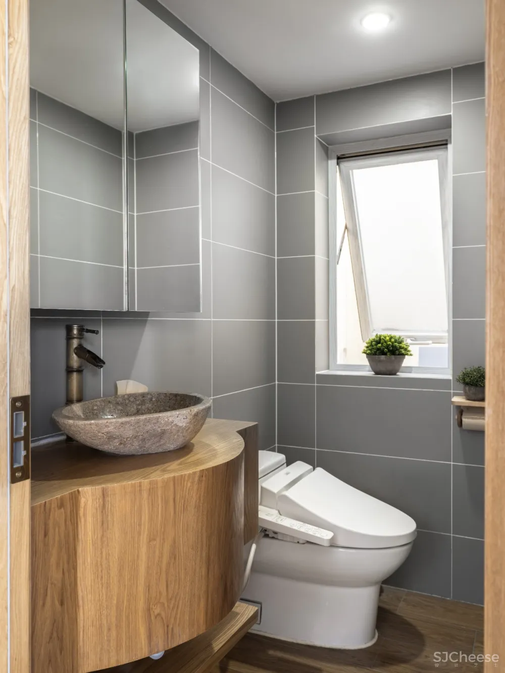 初一 | 超大露台+独立舞蹈室,最舒适的原木风别墅