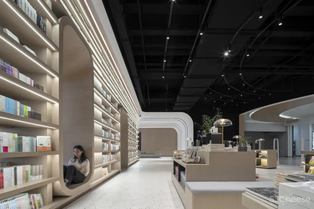 阅时光—新式多功能书店 共生形态设计