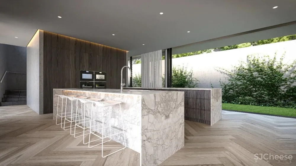 国外的极简奢宅,都喜欢这样的设计