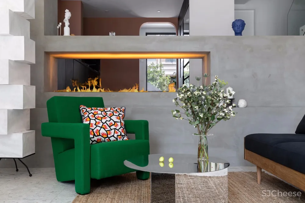 242㎡五室四卫，30种高级撞色，还有悬浮衣帽间 空中花园？！