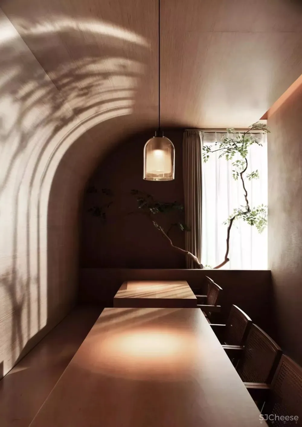 设谷设计谢银秋:诧寂之美·古食初味餐厅 中国国际室内设计年鉴