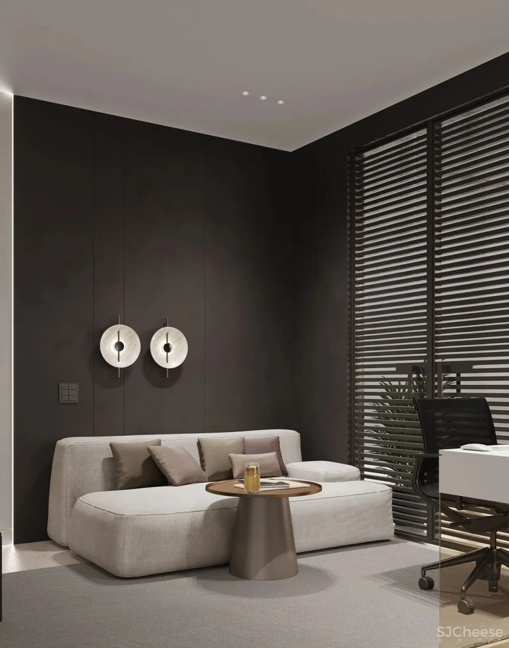 305㎡顶层复式,都市轻奢范!