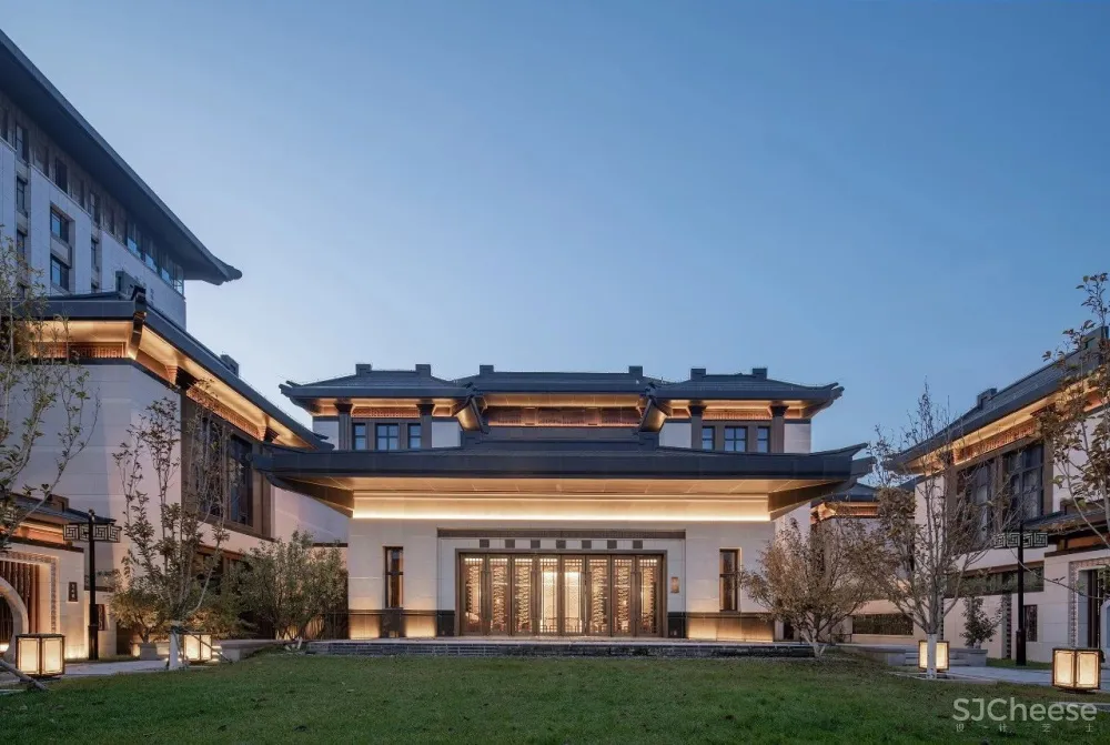 柒合设计——涞源华中小镇 · 白桦林温泉谷-竹里馆 中国国际室内设计年鉴