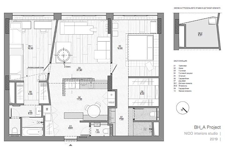 不爱客厅爱卧室？这个家的两个房间占据了总面积的三分之二!