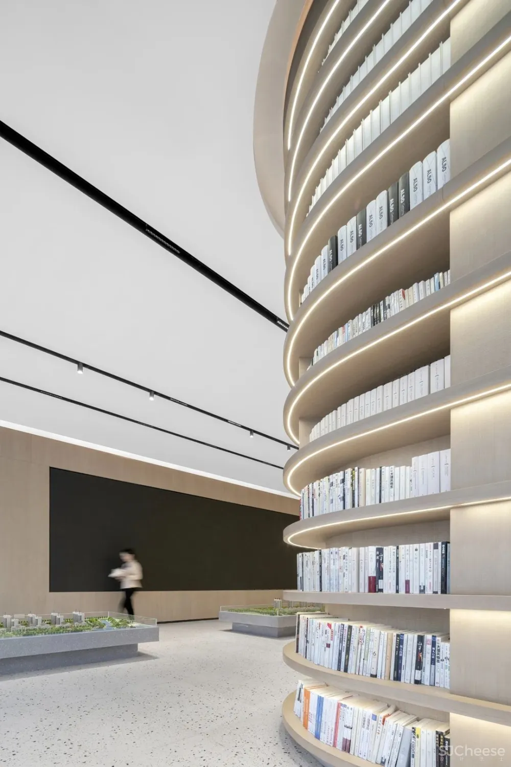 阅时光—新式多功能书店 共生形态设计