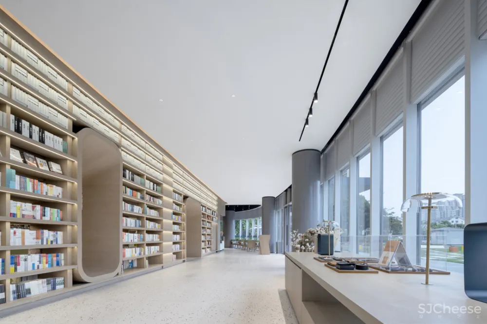 阅时光—新式多功能书店 共生形态设计