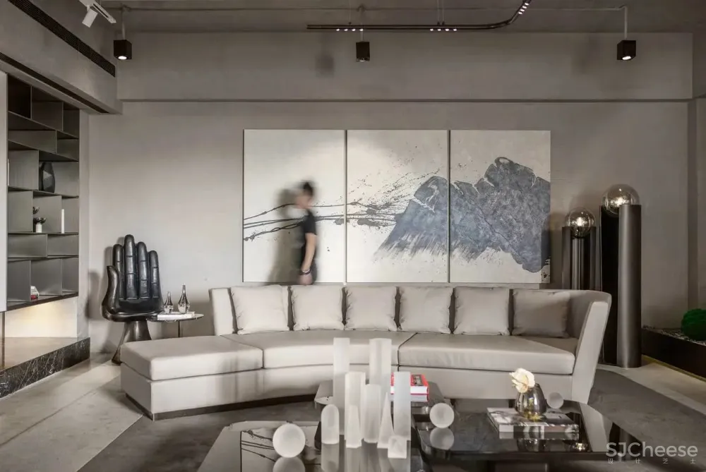 原始水泥质感，诠释奢华品质空间 环廷设计