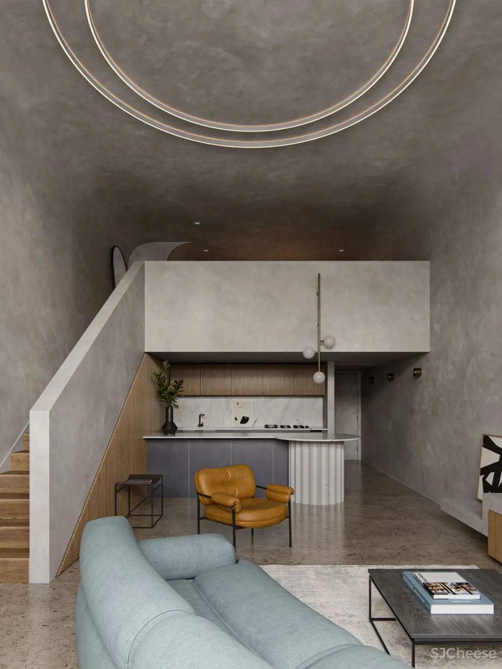 水泥灰,质朴的高级感!