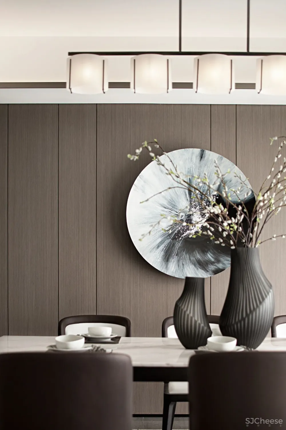 219㎡轻奢风跃层洋房,后浪青年憧憬的“精质”家!