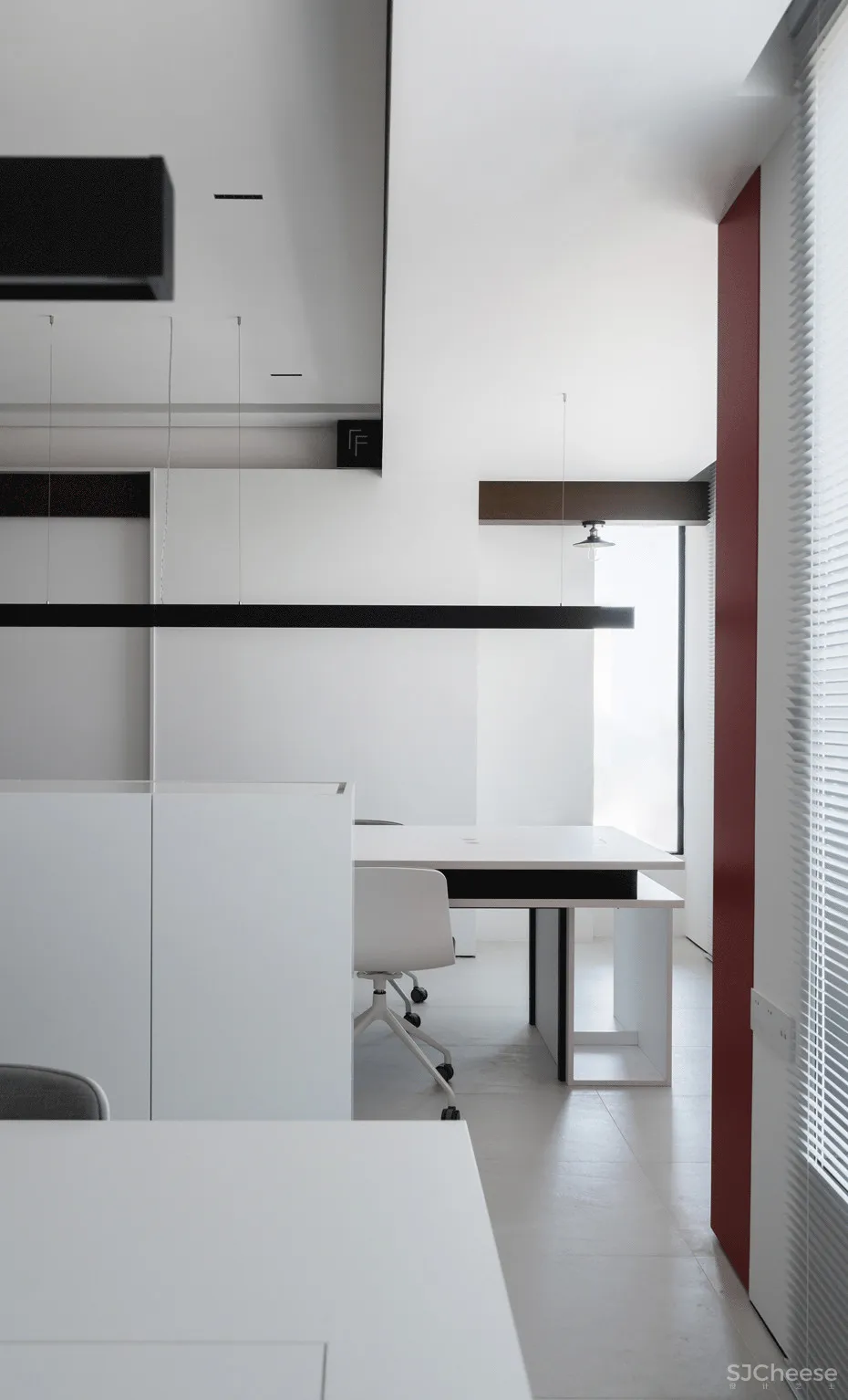 FF STUDIO:红墙之下,“度假式”办公空间