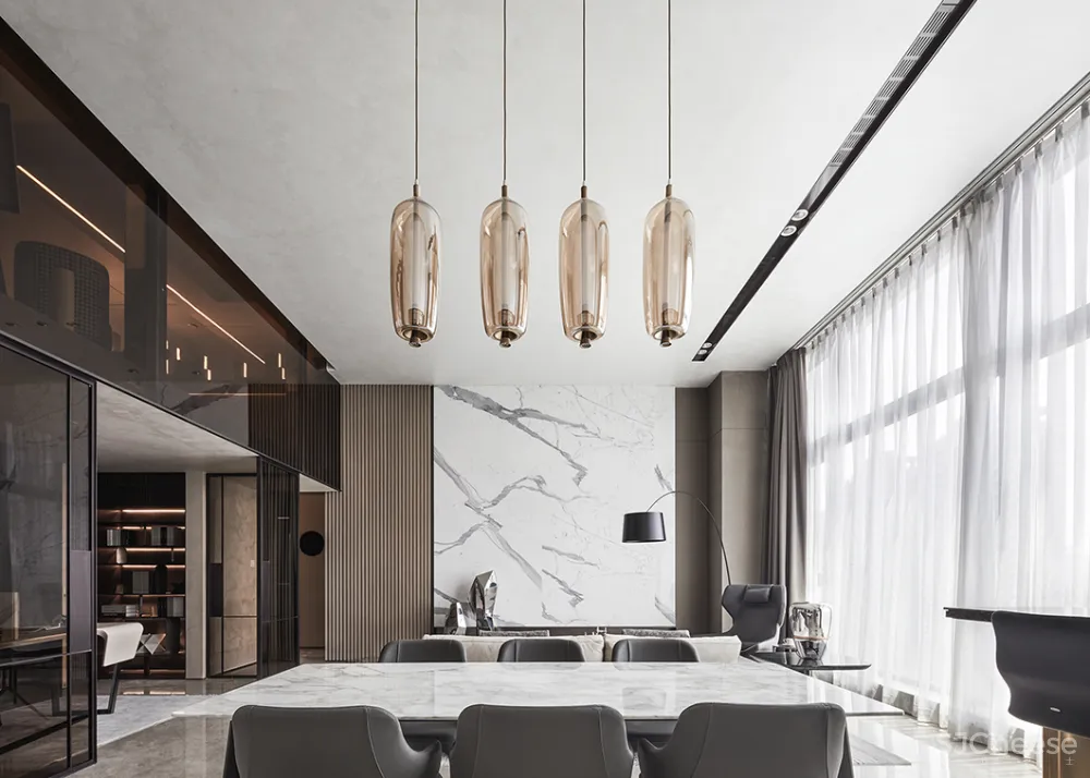 210㎡简约大平层,最纯粹的设计格调!