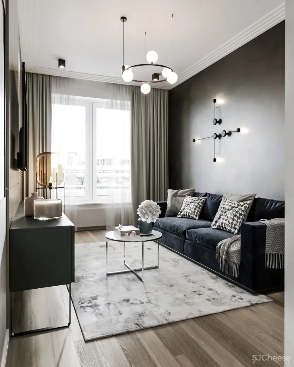 104㎡轻奢美宅！