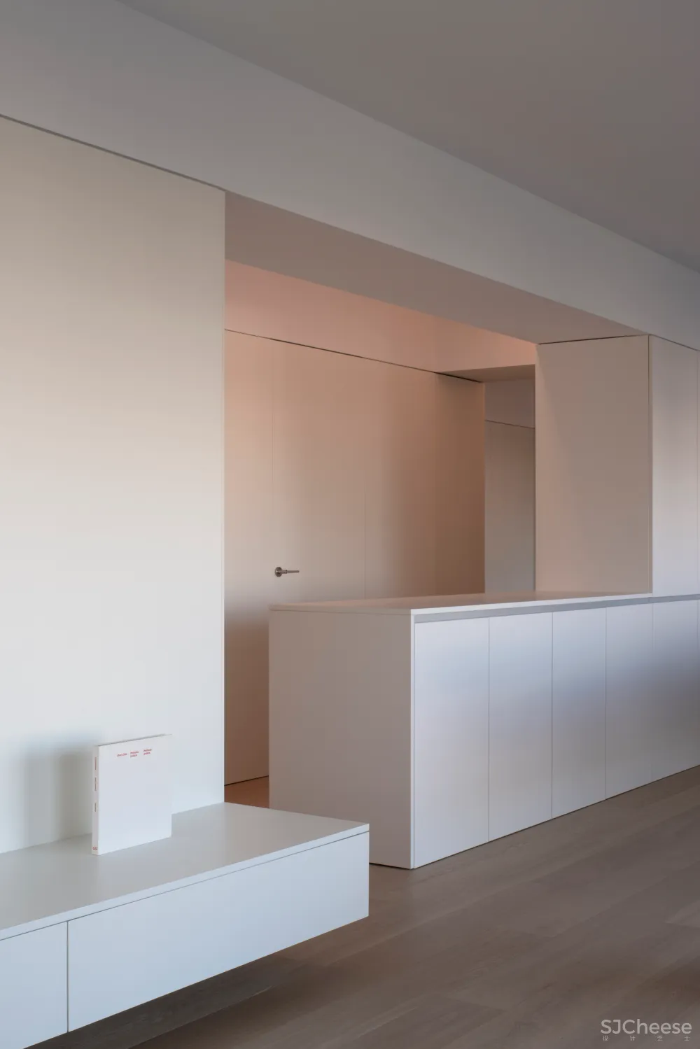 130㎡极简白, 线条简洁才更高级