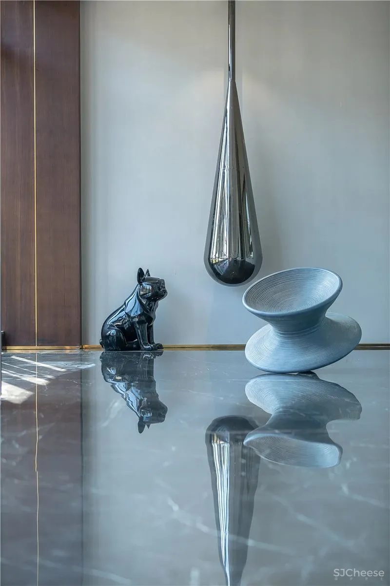 锋尚设计:流动的光与影 滨河珑府销售中心! 中国国际室内设计年鉴