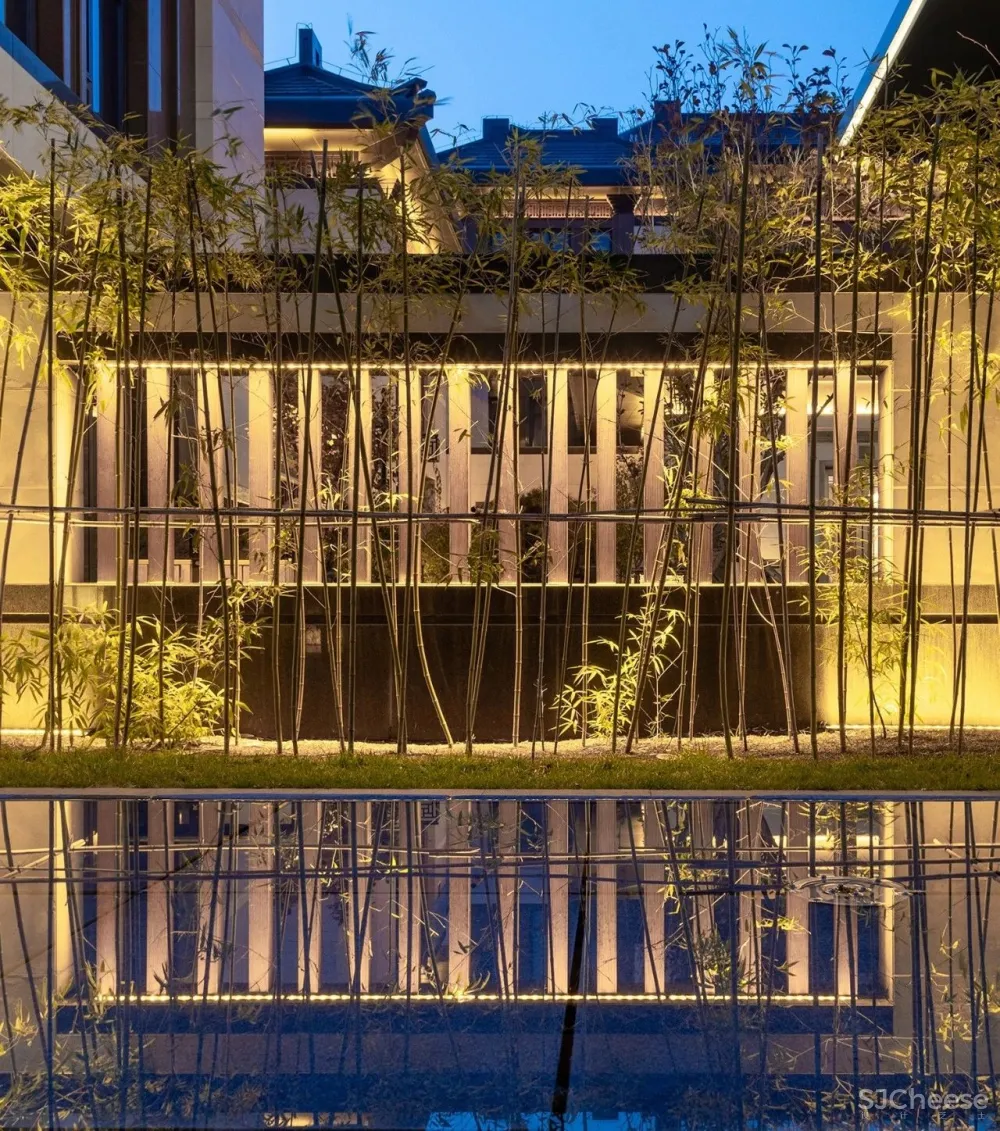 柒合设计——涞源华中小镇 · 白桦林温泉谷-竹里馆 中国国际室内设计年鉴