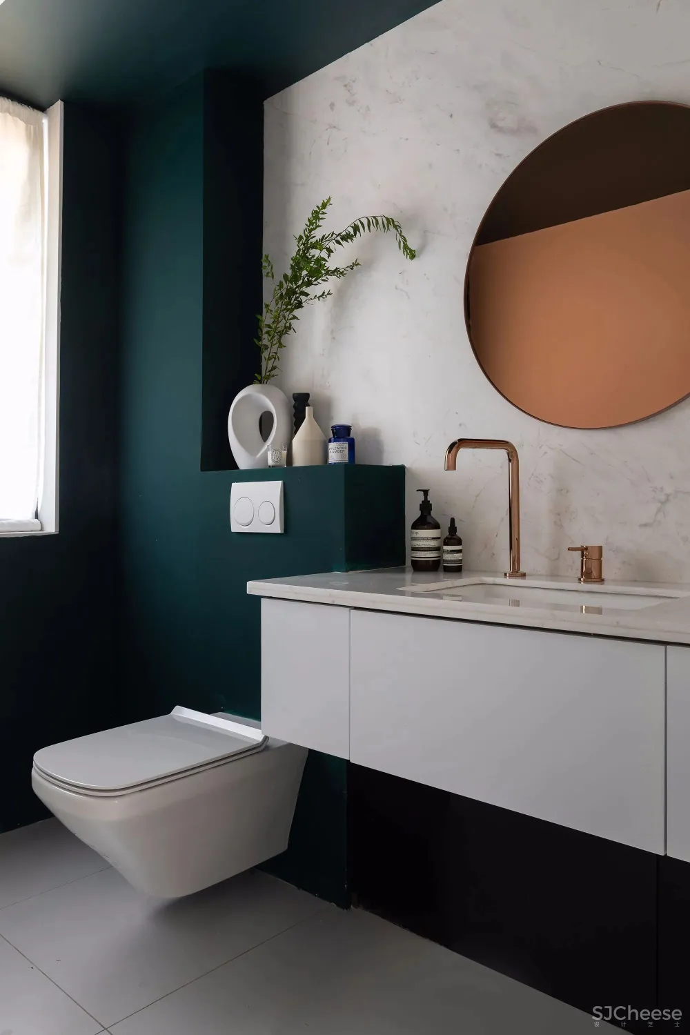 242㎡五室四卫，30种高级撞色，还有悬浮衣帽间 空中花园？！