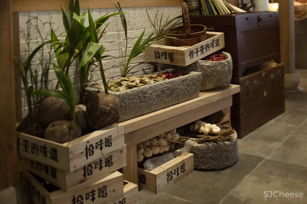 “拾味馆”餐厅设计，重拾骨子里的味道