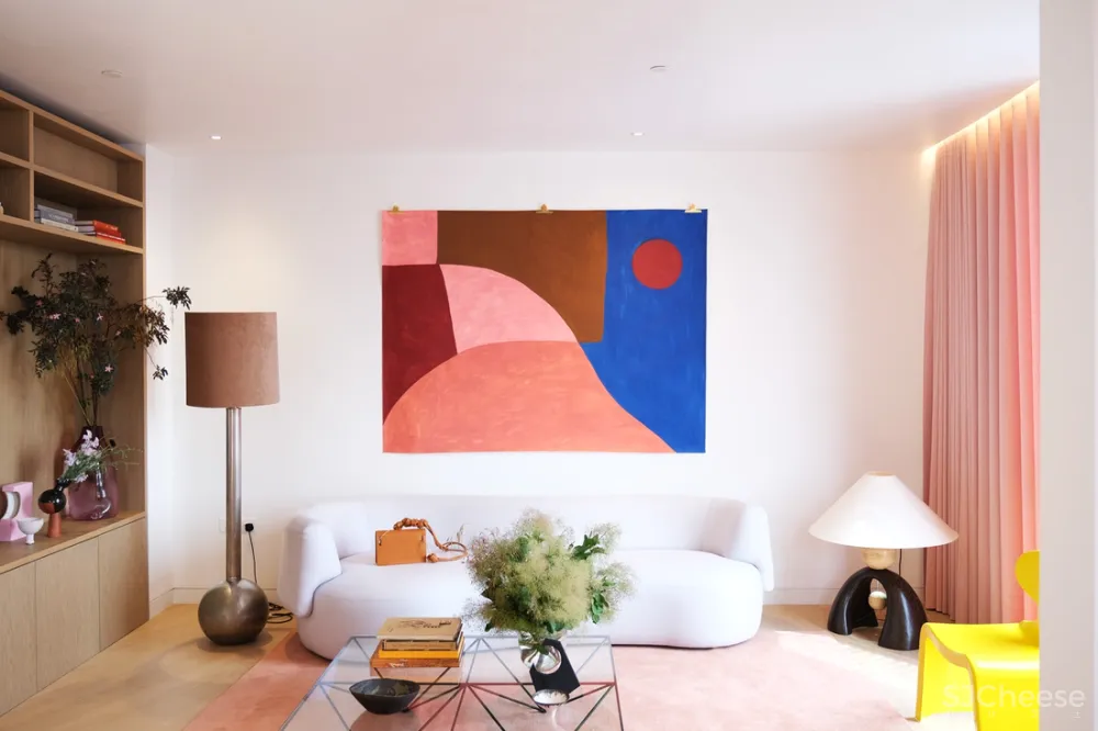 伦敦那个煤气包爆改的公寓,顶层复式样板房公开了,一套卖7000万