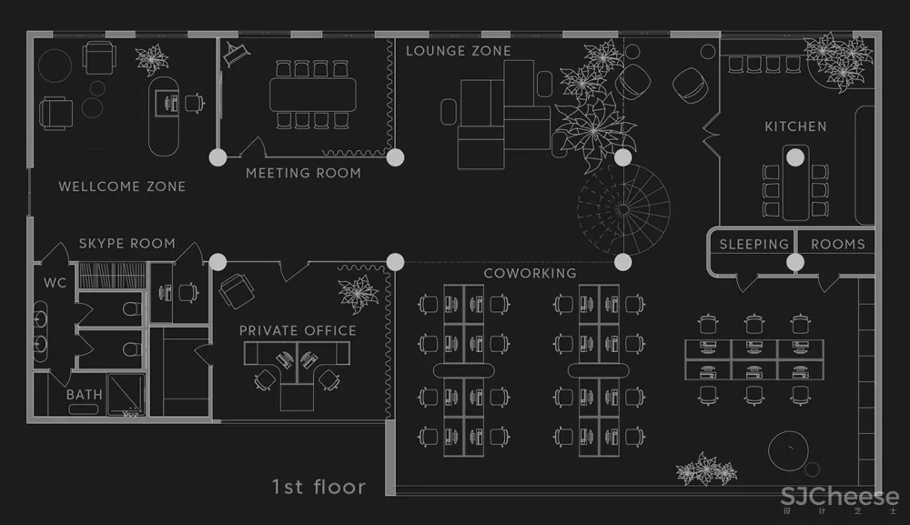 4个办公空间设计案例
