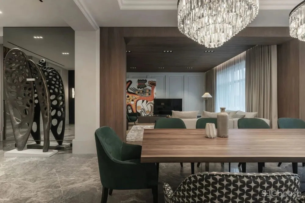 490m²顶级复式,满满的豪宅感!