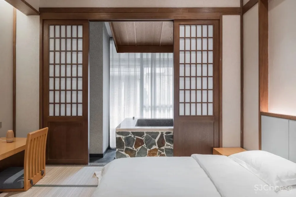 柒合设计——涞源华中小镇 · 白桦林温泉谷-竹里馆 中国国际室内设计年鉴