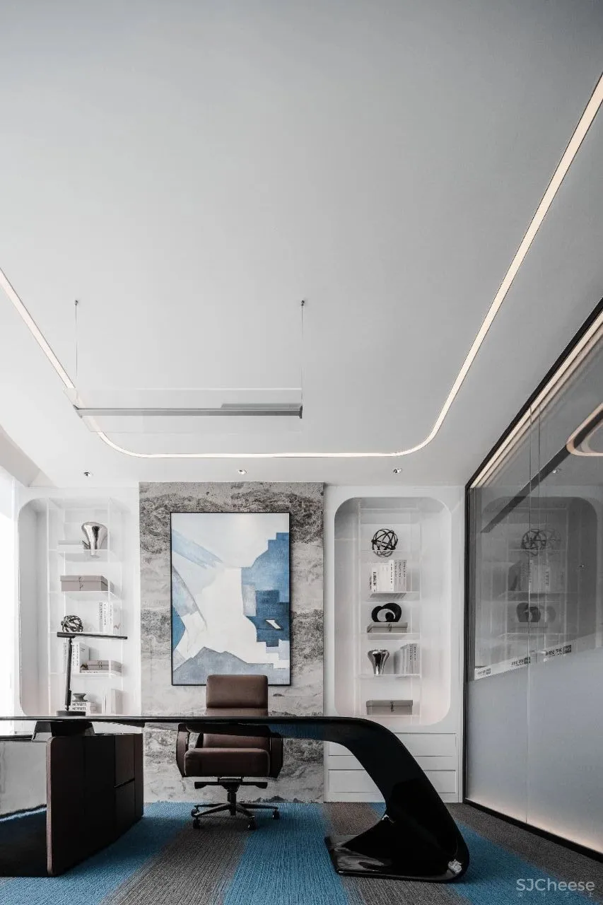 艺居设计 X 国美地产:刚柔并济的绝美设计,完美的曲线,容纳万物!