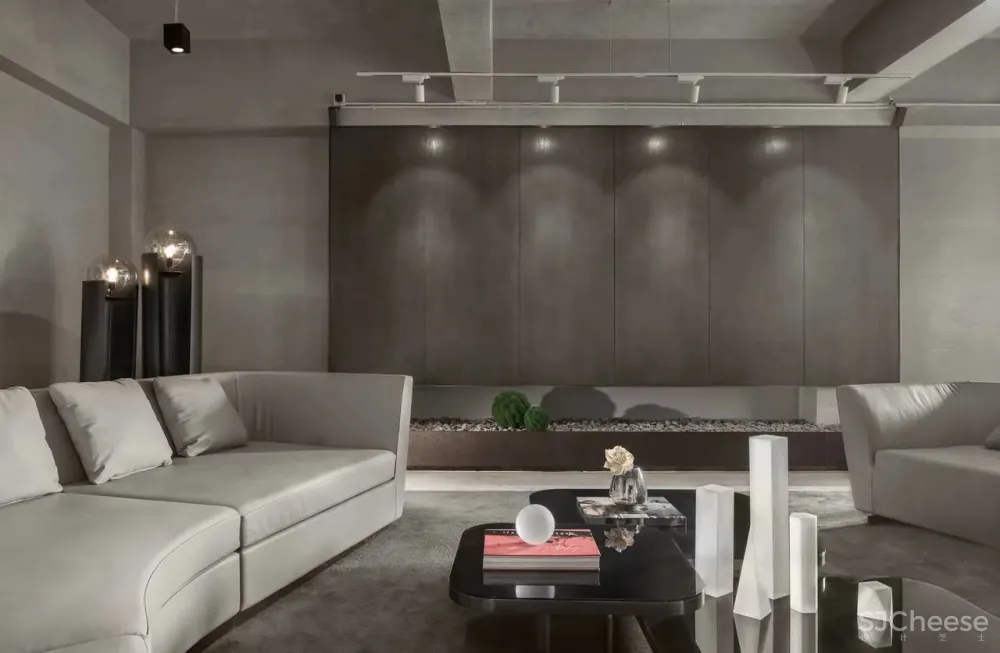 原始水泥质感，诠释奢华品质空间 环廷设计