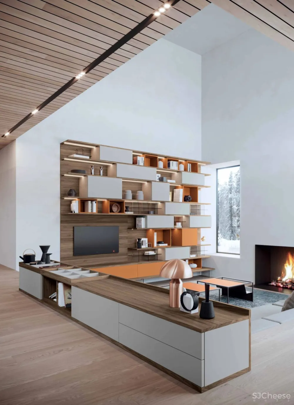 模块化家居方案，意式简约之美