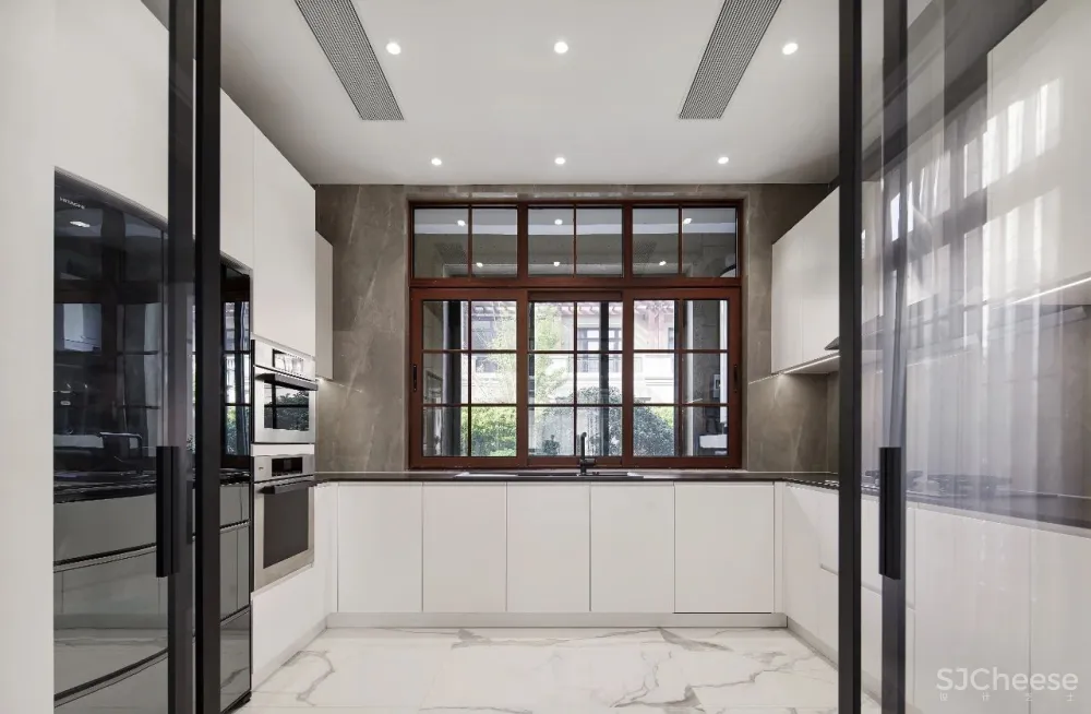 500㎡简白别墅，淡雅雍容，这才是85后向往的家！