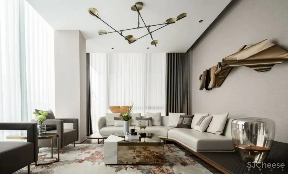 集艾设计 昆山「奥园·誉景澜庭」售楼处