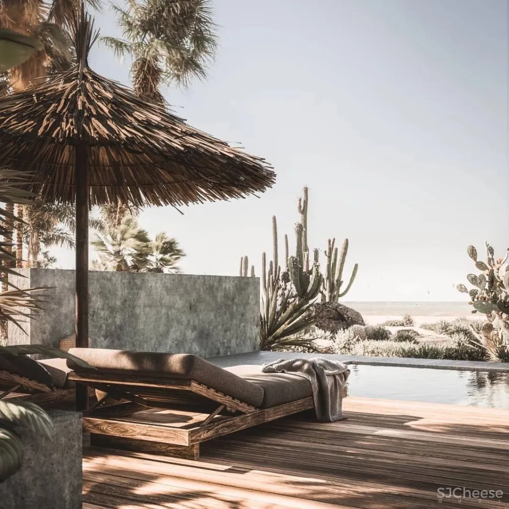 埃及新出的侘寂系酒店,心灵治愈的度假范本