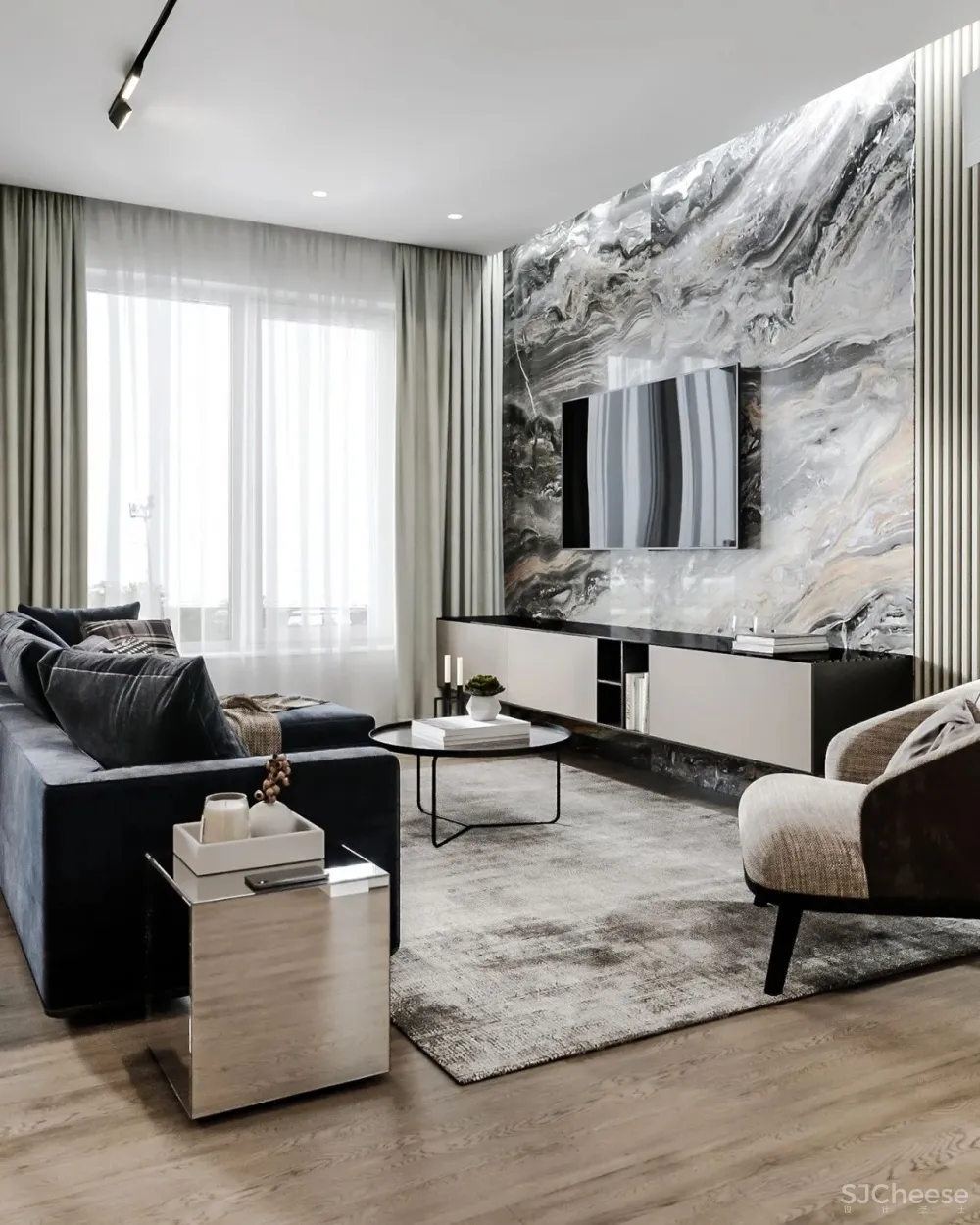 104㎡轻奢美宅！