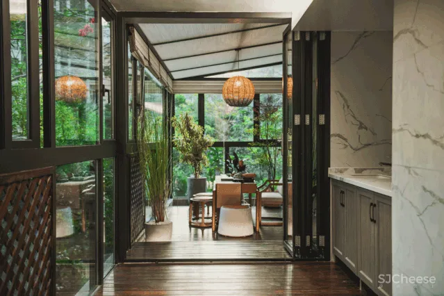 一度经纬丨香山里,在200㎡的房子里安置一座后花园