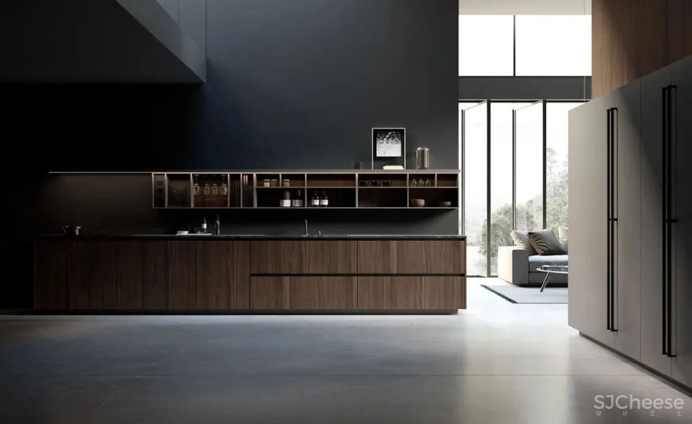 studiopodrini新作 高级灰奢华厨房