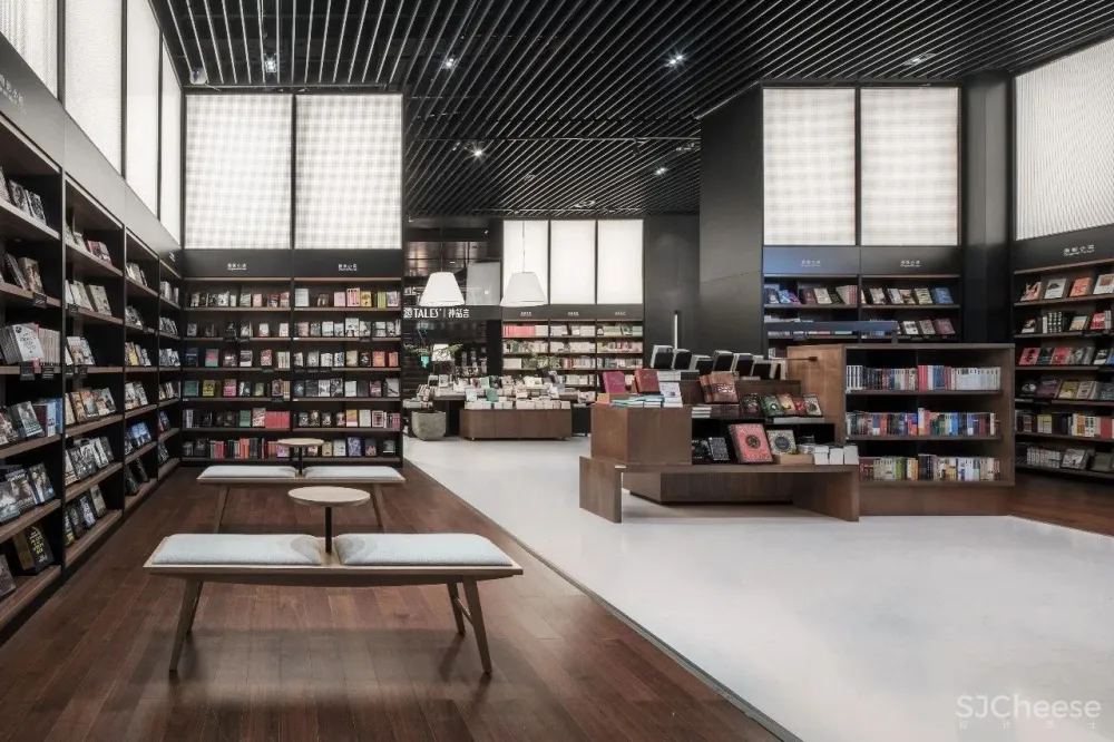 李玮珉新作 成都「九方書店」效果图和实景照片