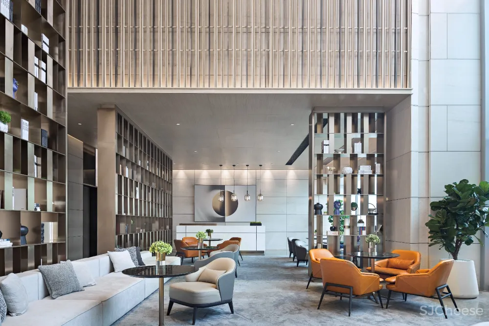 汇格设计丨写字楼大堂案例·深圳中粮云景广场写字楼