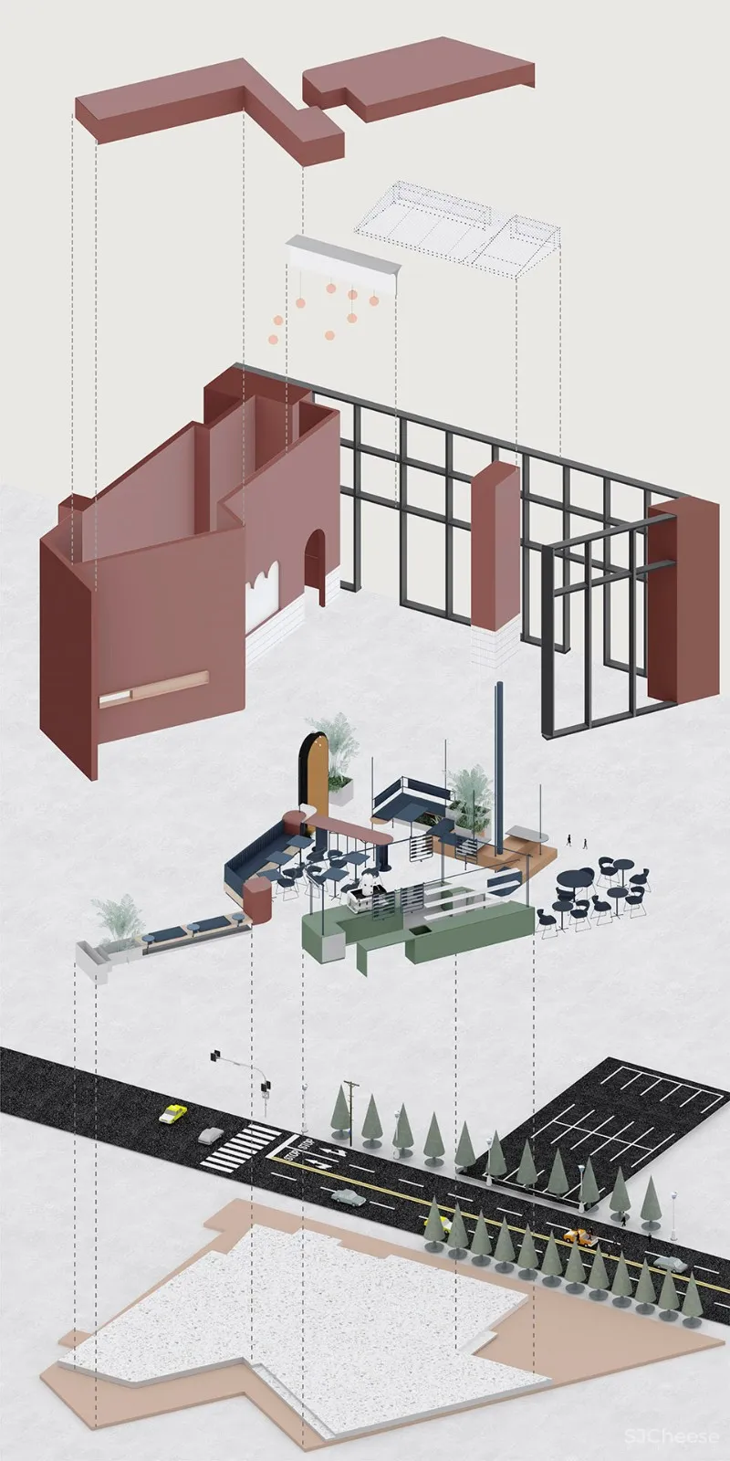 新作 | Tori.s甜品店,上海 / Ni DESIGN涅十设计