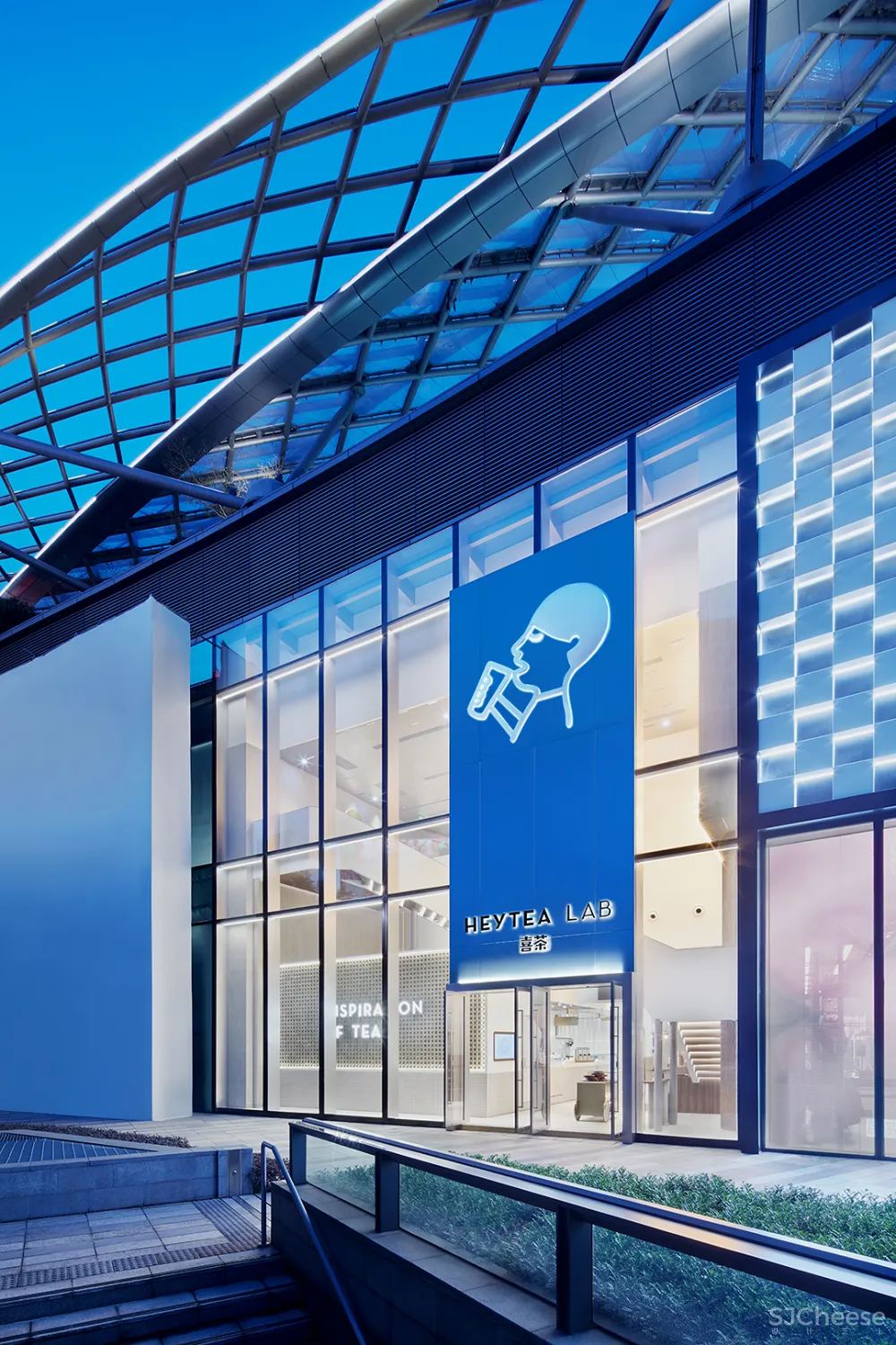 朗生实景案例 | 「阿喜茶楼」喜茶广州LAB店