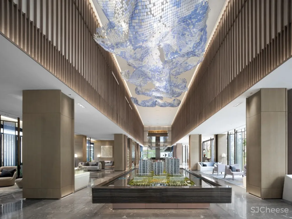 乐尚设计 万科锦上和风华苑售楼处