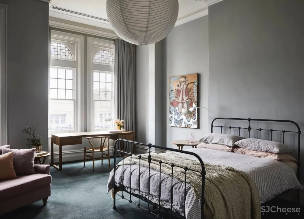 老房改造成现代住宅, 超多复古细节太美了!