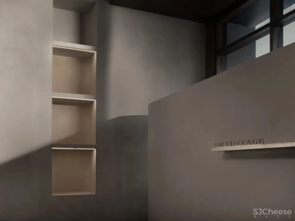 文超:128㎡灰木系空间,这样的复古才够味!