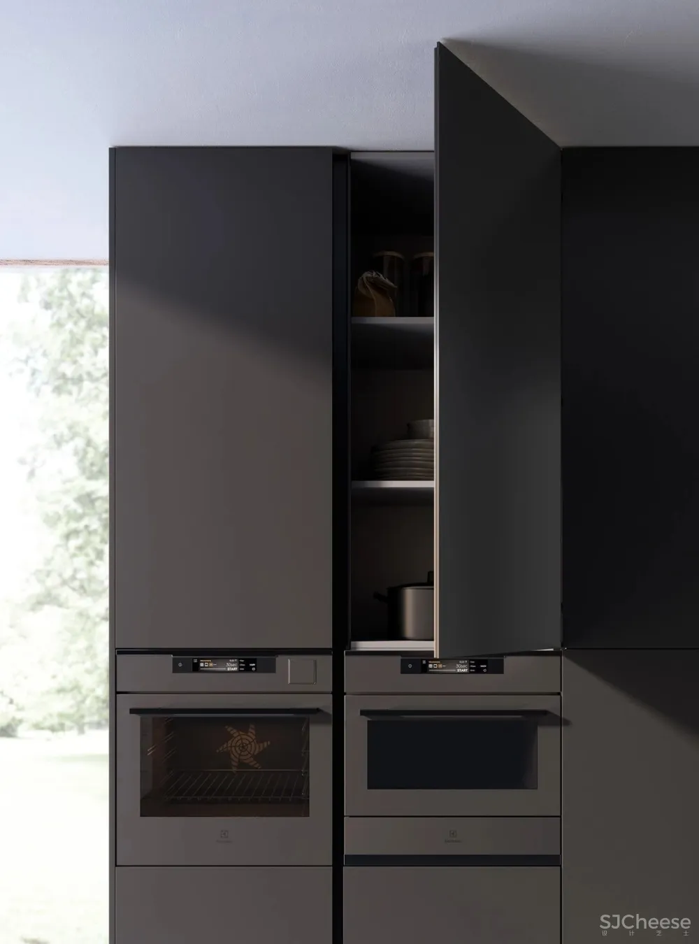 studiopodrini新作 高级灰奢华厨房